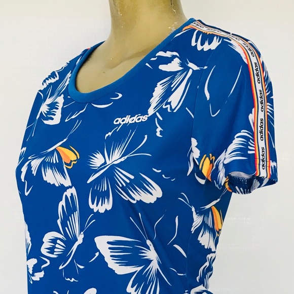 ADIDAS x FARM Rio BUTTERFLY DRESS Medium NWOT - Picture 2 of 16